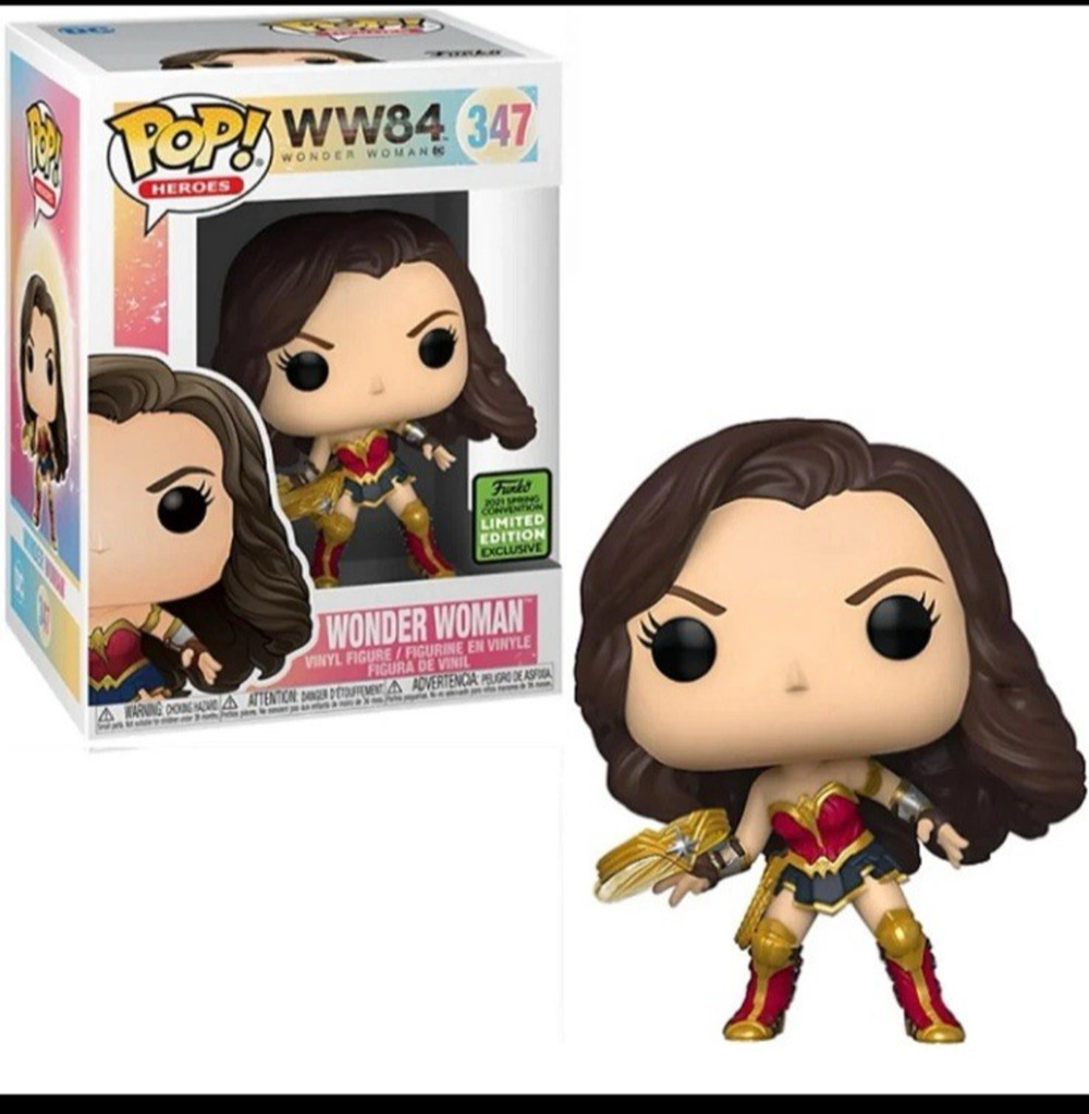 Funko Pop Wonder Woman #347 - WW84 2021 Spring Convention Exclusive